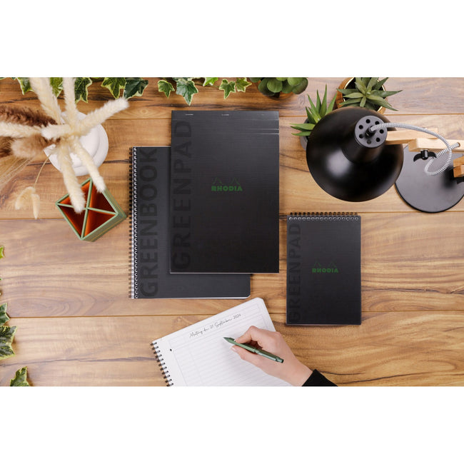 Rhodia -  Notitieboek greenbook recycled a4+ lijn sc