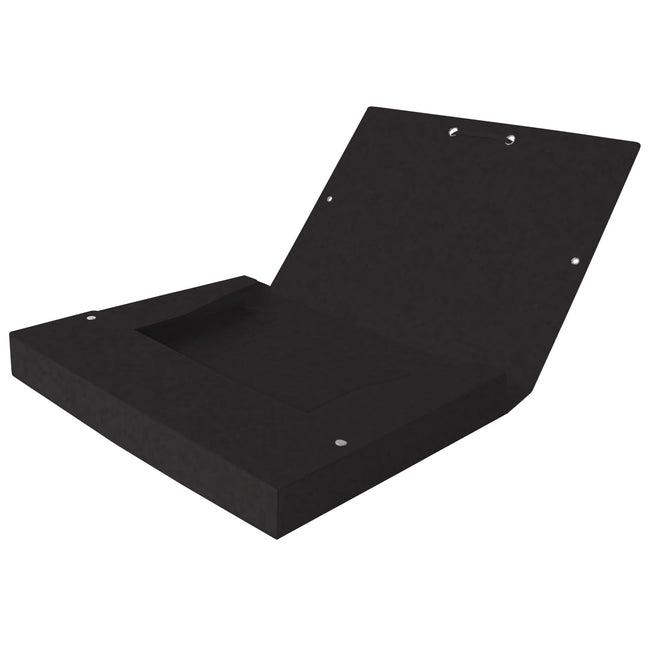 Oxford -  Elastobox  top file+ a4 40mm zwart | 9 stuks