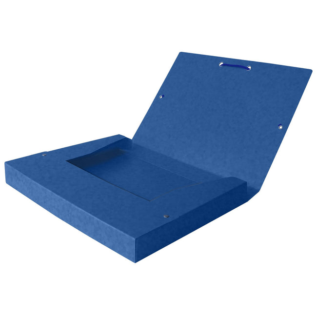 Oxford -  Elastobox  top file+ a4 40mm blauw | 9 stuks