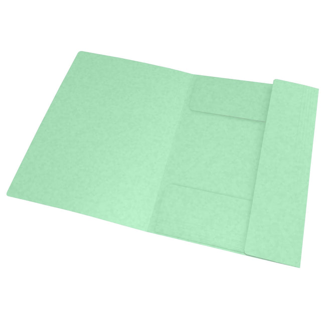Oxford -  Elastomap  top file+ a4 pastel groen | 10 stuks