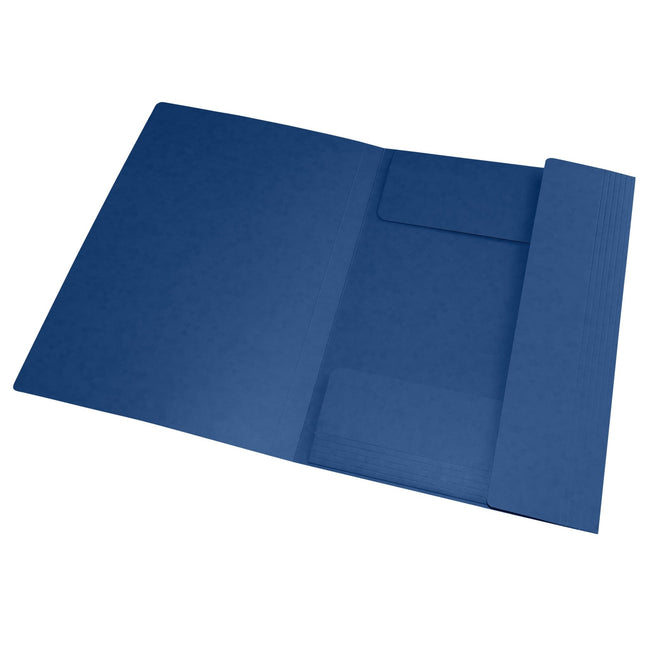 Oxford -  Elastomap  top file+ a4 donker blauw | 50 stuks