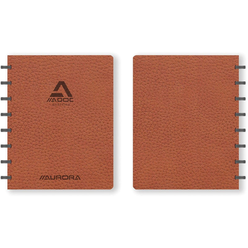 Adoc - Writing Business A5 Diamant 5x5mm 144 Seiten 90gr braun