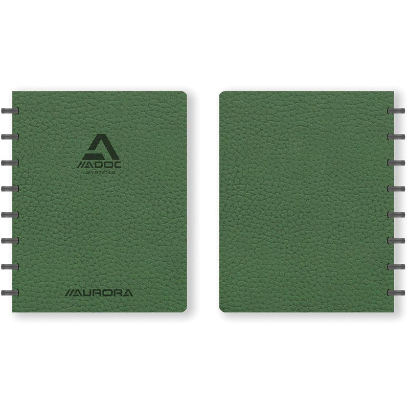 Adoc - Writing Business A5 Diamant 5x5mm 144 Seiten 90gr grün