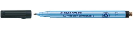 Staedtler - Filzstift Lumocolor 305 non permanent korrigierbar F schwarz