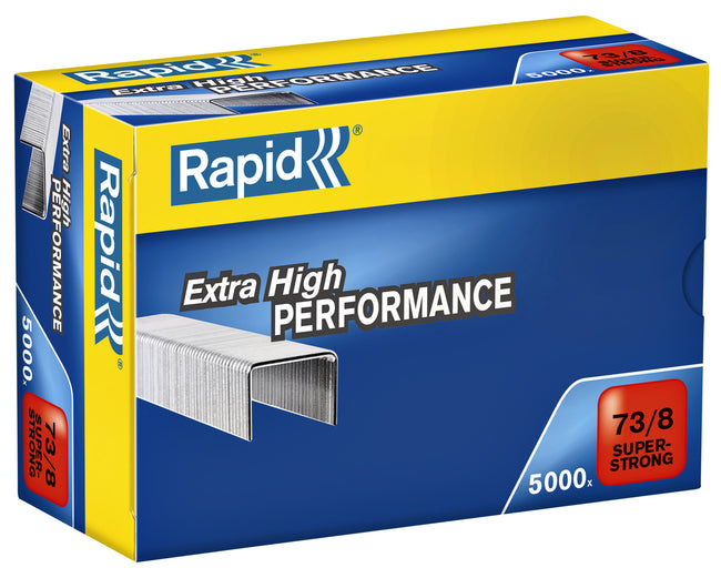 Rapid - Heftklammern 73/8 verzinkt superstark 5000 Stück