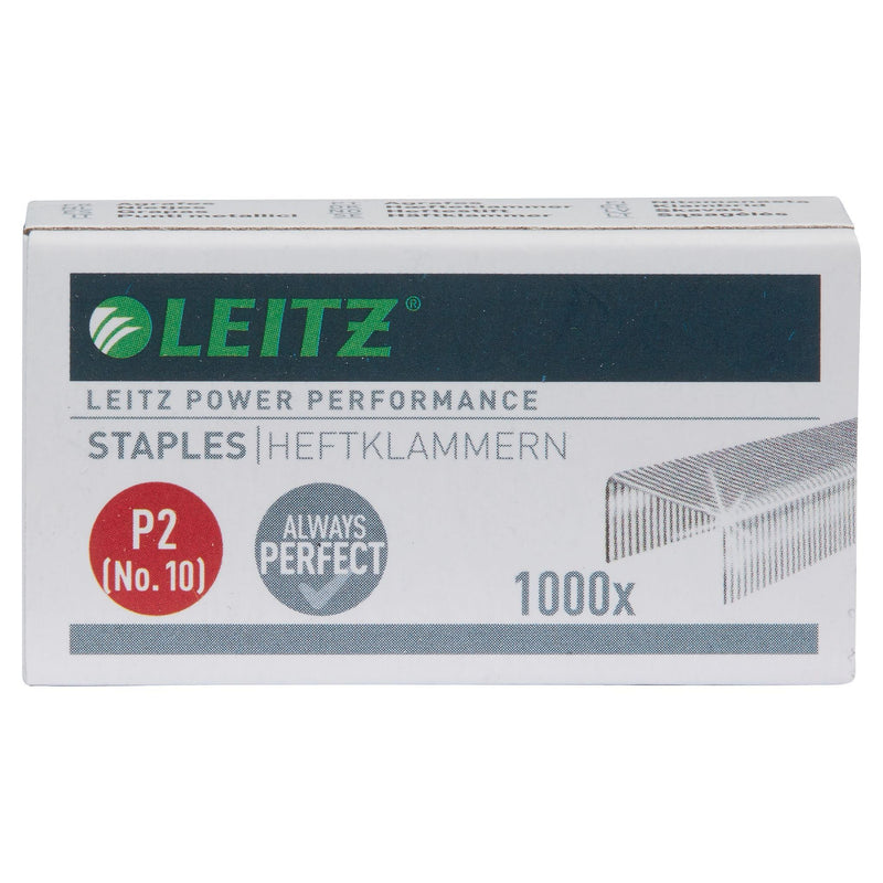 Leitz - Heftklammern P2 Nr.10 verzinkt 1000 Stück