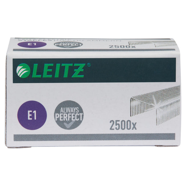 Leitz - Heftklammern E1 verzinkt 2500 Stück