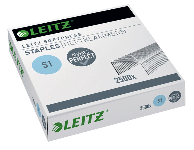 Staples Leitz S1 Softpress verzinkt 2500 Teile