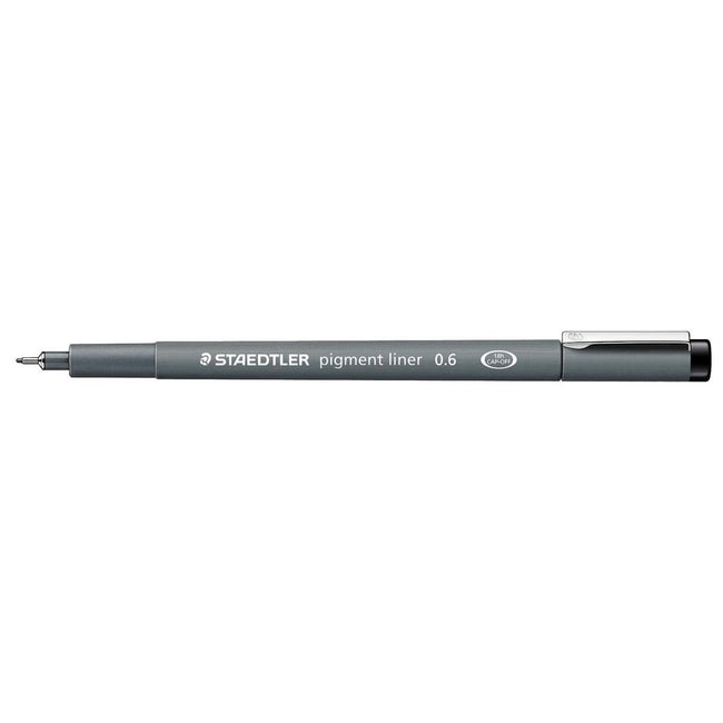 Staedtler - Fineliner Pigment 308 schwarz 0,6mm