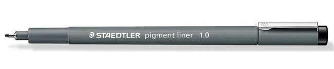 Staedtler - Fineliner Pigment 308 schwarz 1,0 mm