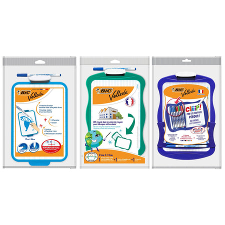BIC -  Whiteboard  19x26cm met stift en wisser
