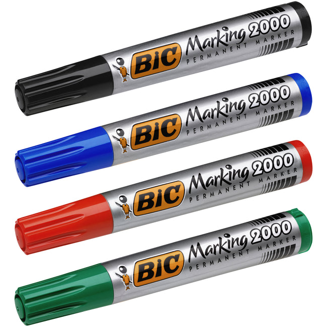 BIC -  Viltstift  2000 ecolutions rond l zwart