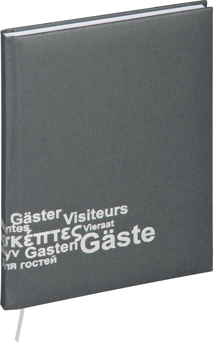 Pagna - Gästebuch, dunkelgrau