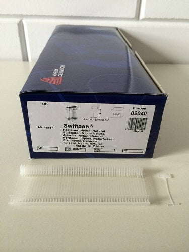 Dennison - -Nadeln 25 mm Standard Nylon 5000 8 Stück