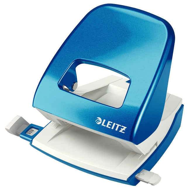 Leitz - Locher WOW 5008 Nexxt Metall 30 Blatt blau