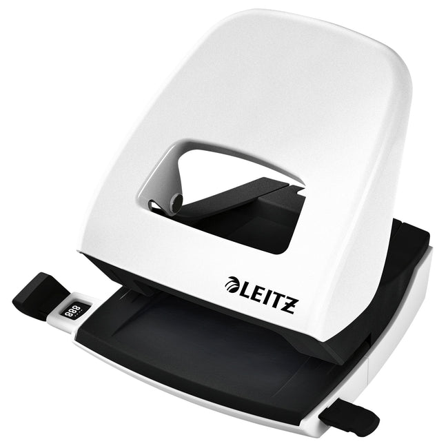 Leitz - Locher WOW 5008 NeXXt Metall 30 Blatt weiß