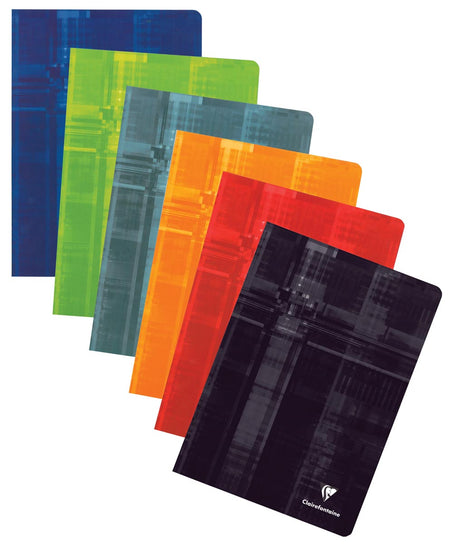 Clairefontaine - Notizbuch A4 Raute 4x8mm 80 Seiten 90gr sortiert