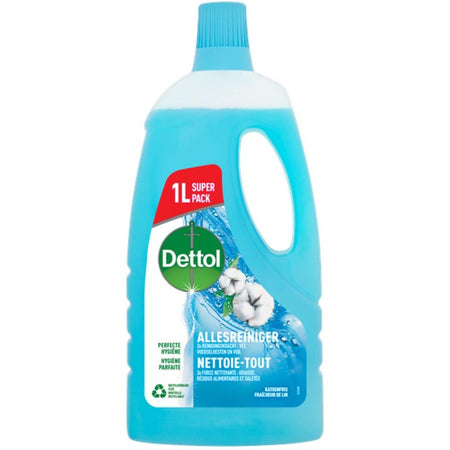 Dettol - Allzweckreiniger, Cotton Fresh, 1 l Flasche