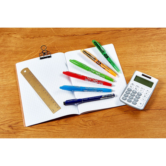Pilot -  Rollerpen  frixion bl-fr7 m 3st blauw