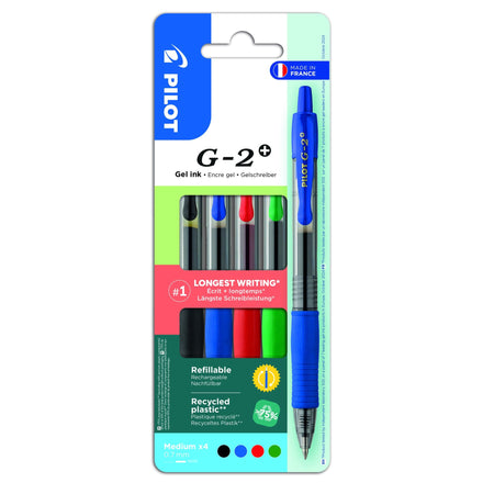 Pilot -  Gelschrijver  g-2+ m assorti
