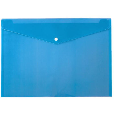 Zonder merk -  Documentenmap, A5, ft 240 x 161 mm, blauw