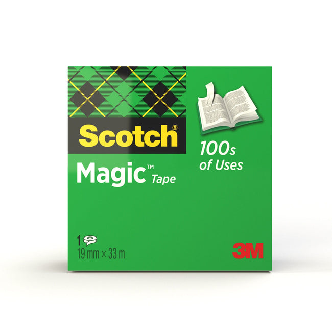Scotch -  Plakband magic 810 19mmx33m onzichtbaar mat