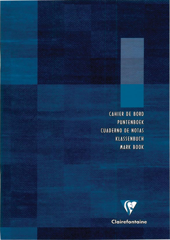 Clairefontaine – Punktebuch für Lehrer, A4, 72 Seiten, 110 g, mehrsprachig, sortiert