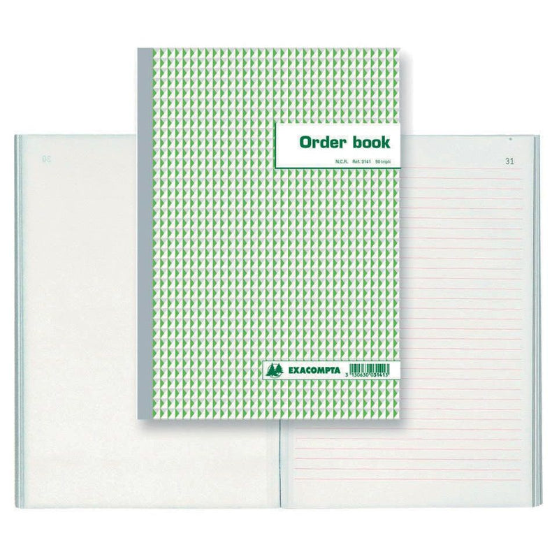 Exacompta - Bestellbuch, ft 29,7 x 21 cm, dreifach (50 x 3 Blatt)