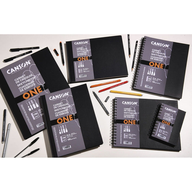 Canson -  Schetsboek  art book one hardcover 102x152mm | 6 stuks