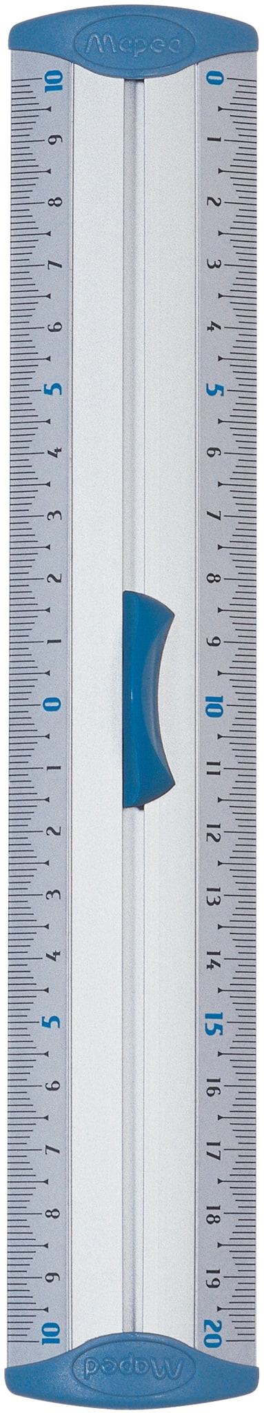 Maped -  Liniaal  met handgreep 20cm aluminium
