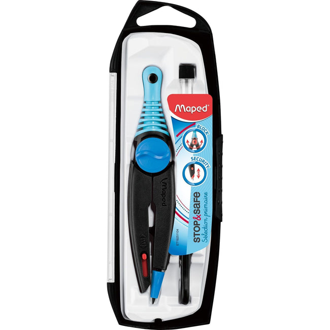 Maped -  ser  stopsafe 3delig display 10st assorti