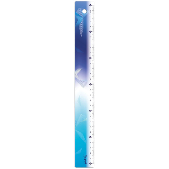 Maped -  Liniaal  arctic vibes 30cm blauw