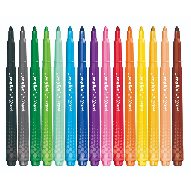 Maped -  Viltstift  colorpeps long life 2.0 15 stuks