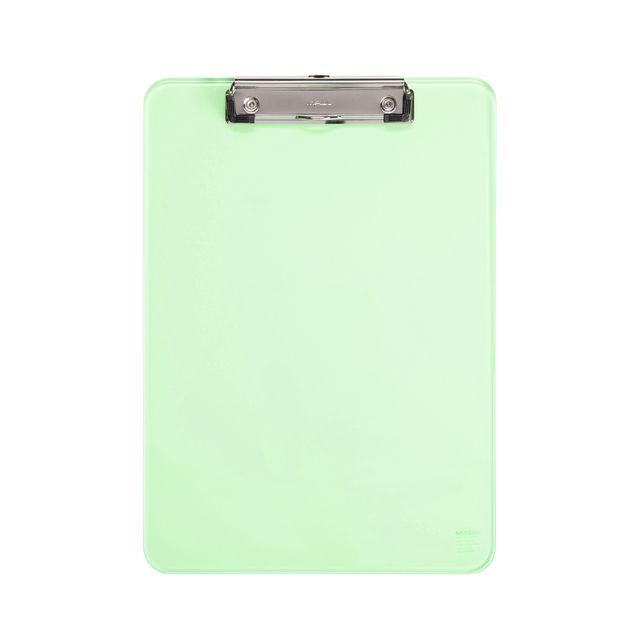 MAUL - Klemmbrett A4 hoch transparent PS neongrün