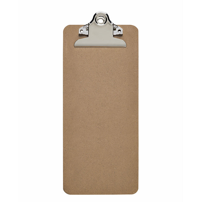 MAUL - Klemmbrett Classic Bill stehend 280x115mm Hartfaserplatte | 24 Stück