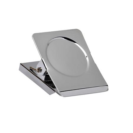 MAUL - Büroklammer magnetisch quadratisch 40mm silber | 12 Stück