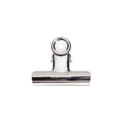 Maul - Büroklammer Bulldog 70mm Kapazität 40mm silber 5 Stück