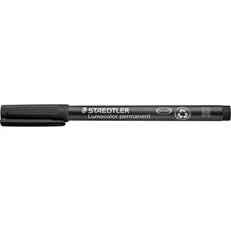Staedtler - Filzstift Lumocolor 317 permanent M schwarz