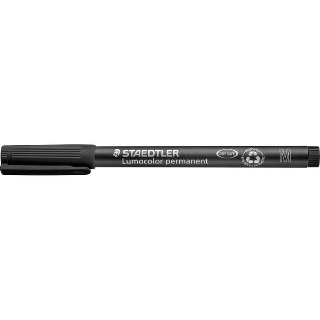 Staedtler - Filzstift Lumocolor 317 permanent M schwarz