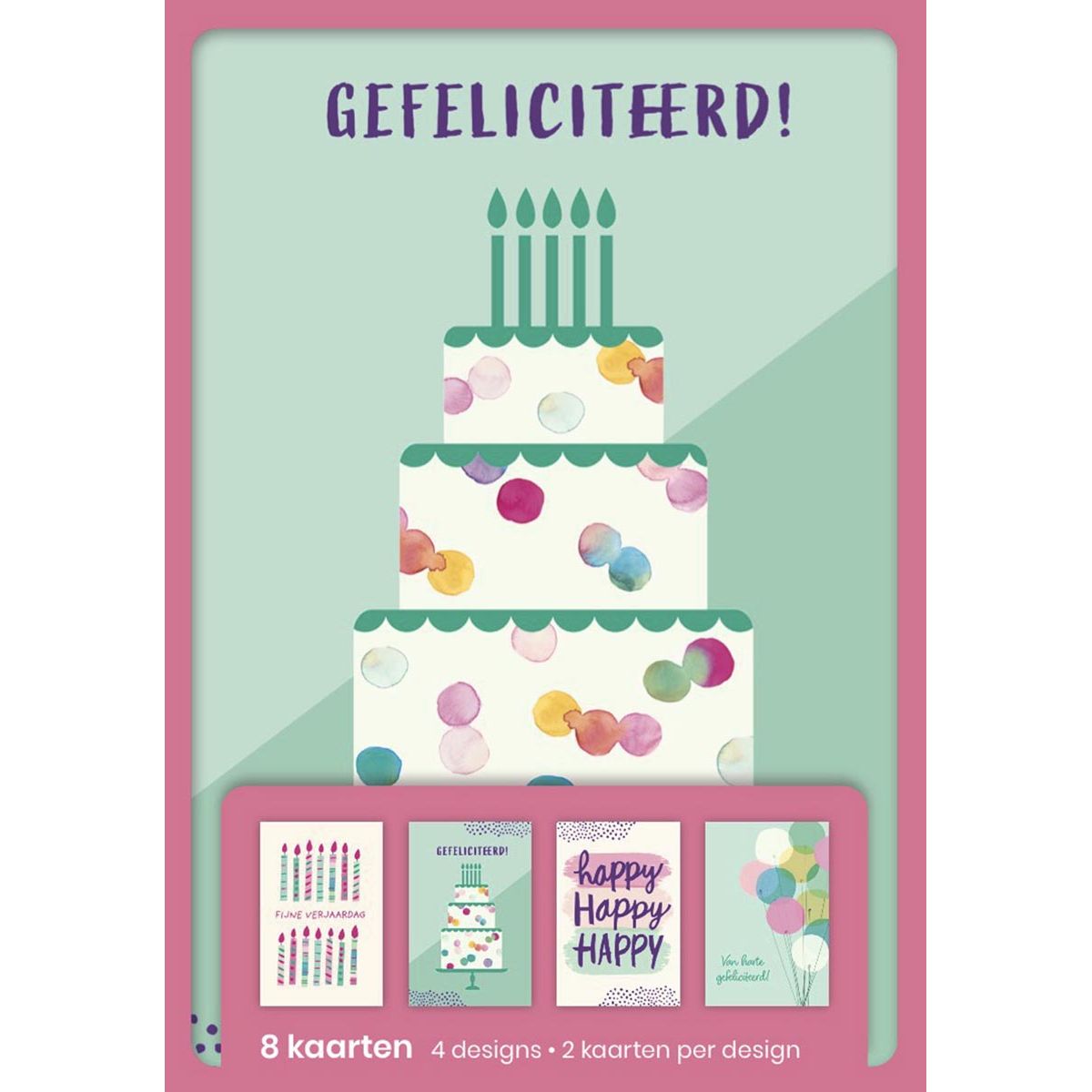 Hallmark – Grußkarten, Glückwünsche, Blister mit 8 Stück