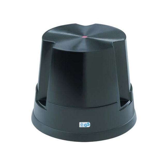 Ohne Marke - Twinco Easy Step Elefantenbein, Rollhocker bis 150 kg, Schwarz