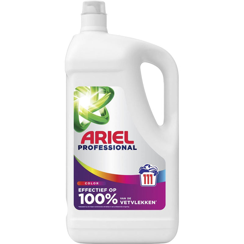 Ariel -  Pro vloeibaar wasmiddel, Color, fles van 4,995 l, 111 wasbeurten