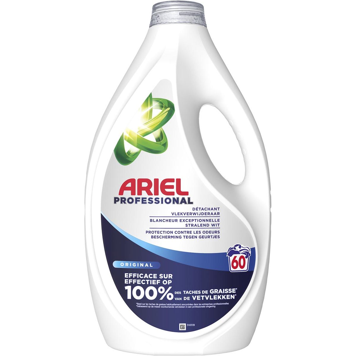 Ariel -  Pro vloeibaar wasmiddel, Regular, fles van 2,7 l, 60 wasbeurten