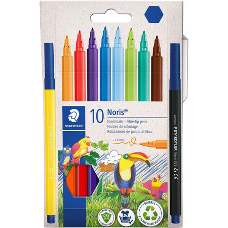 Staedtler - Farbmarker Noris 326 Kartonetui 10 Farben
