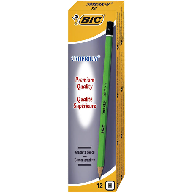 BIC -  Potlood  criterium 550 h | 12 stuks