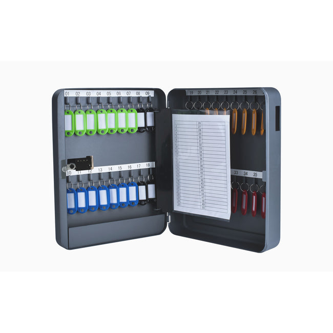 Pavo - Schlüsselschrank Basic mit Zahlenschloss 36 Haken 300x240x80mm