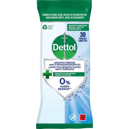 Dettol – desinfizierende Reinigungstücher, 30 Stück