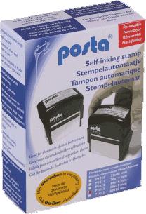 Klika -  Stempelautomaat P1013 afm. 56x19 mm