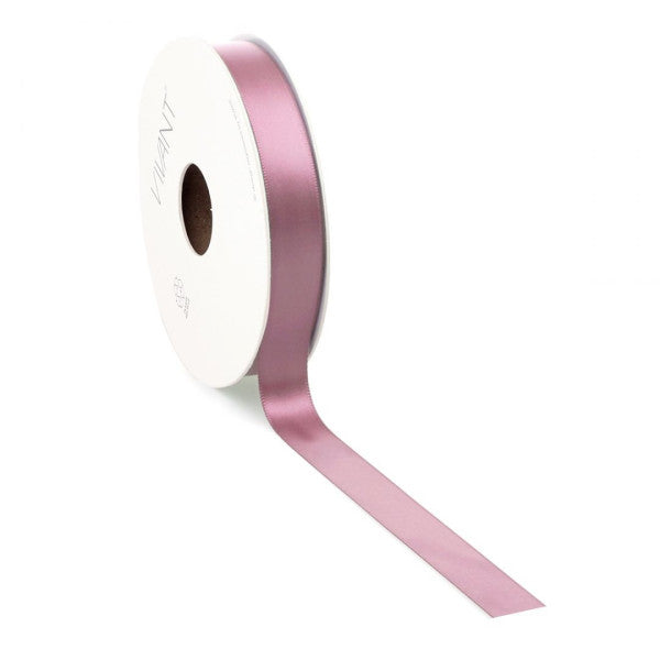 Satinband PREMIUM Double Face 16mm x 25 Meter altrosa