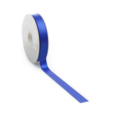 Satinband PREMIUM Double Face 16mm x 25 Meter blau
